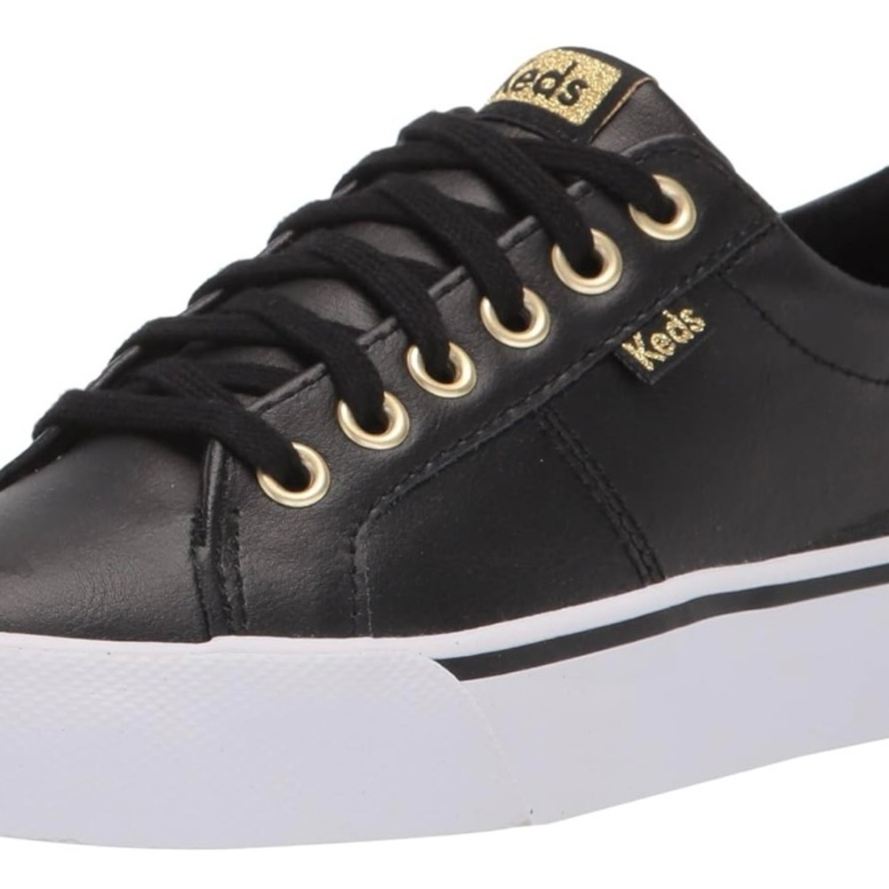JUMP KICK DUO LEATHER LACE-UP SNEAKER SHOE